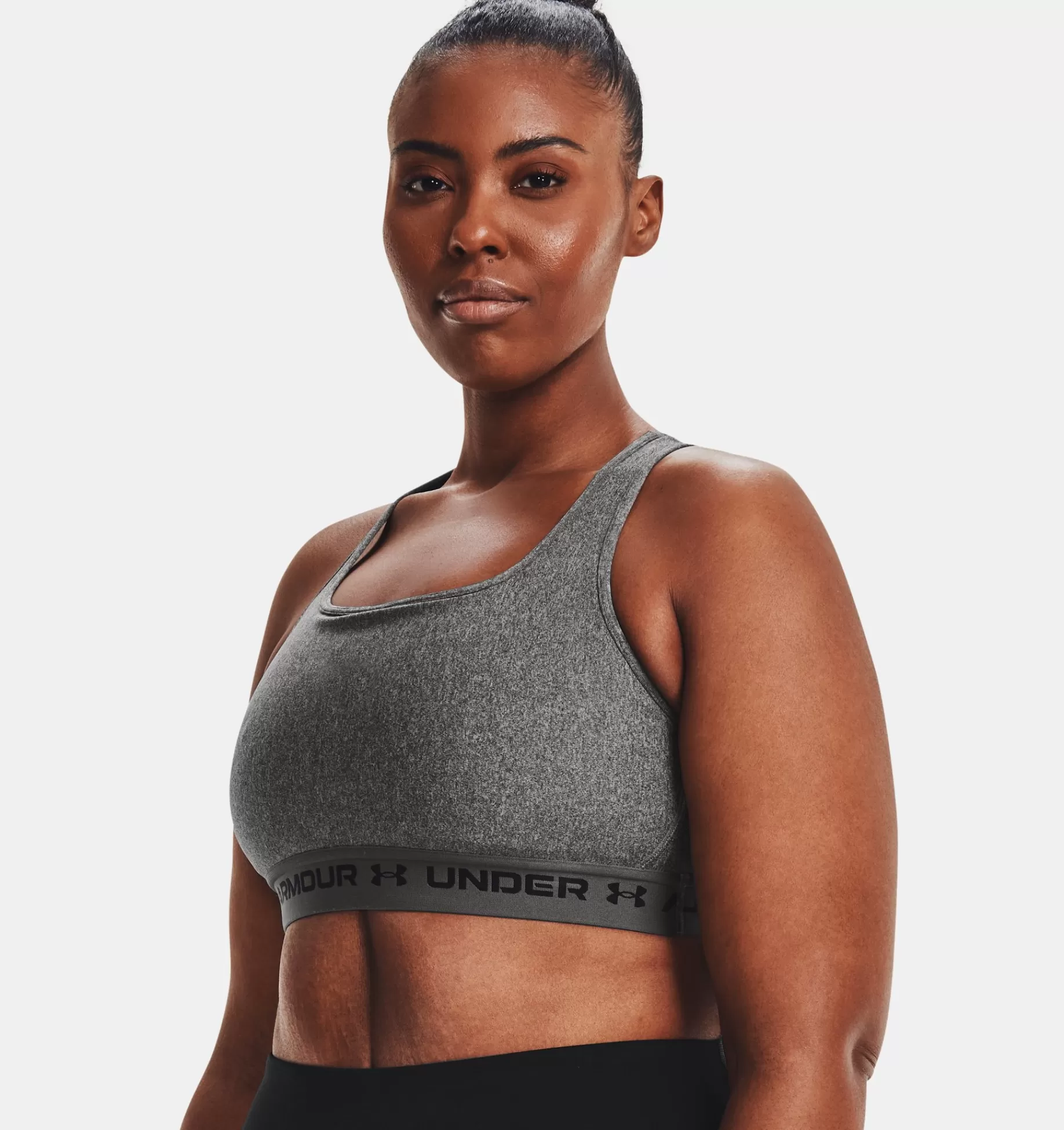 Femmes Under Armour Soutiens-Gorge De Sport<Brassiere De Sport A Dos Croise Et Maintien Modere Armour® Heather Pour Femme