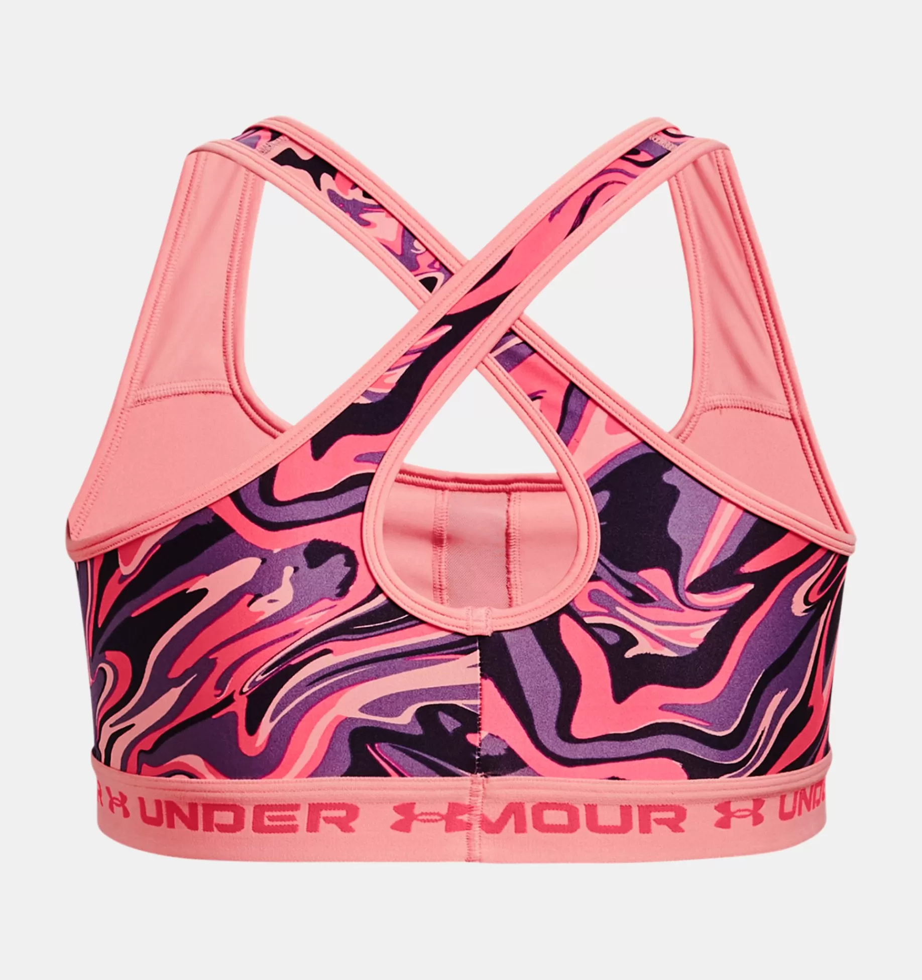 Femmes Under Armour Soutiens-Gorge De Sport<Brassiere De Sport Armour® Mid Crossback Print Pour Femme