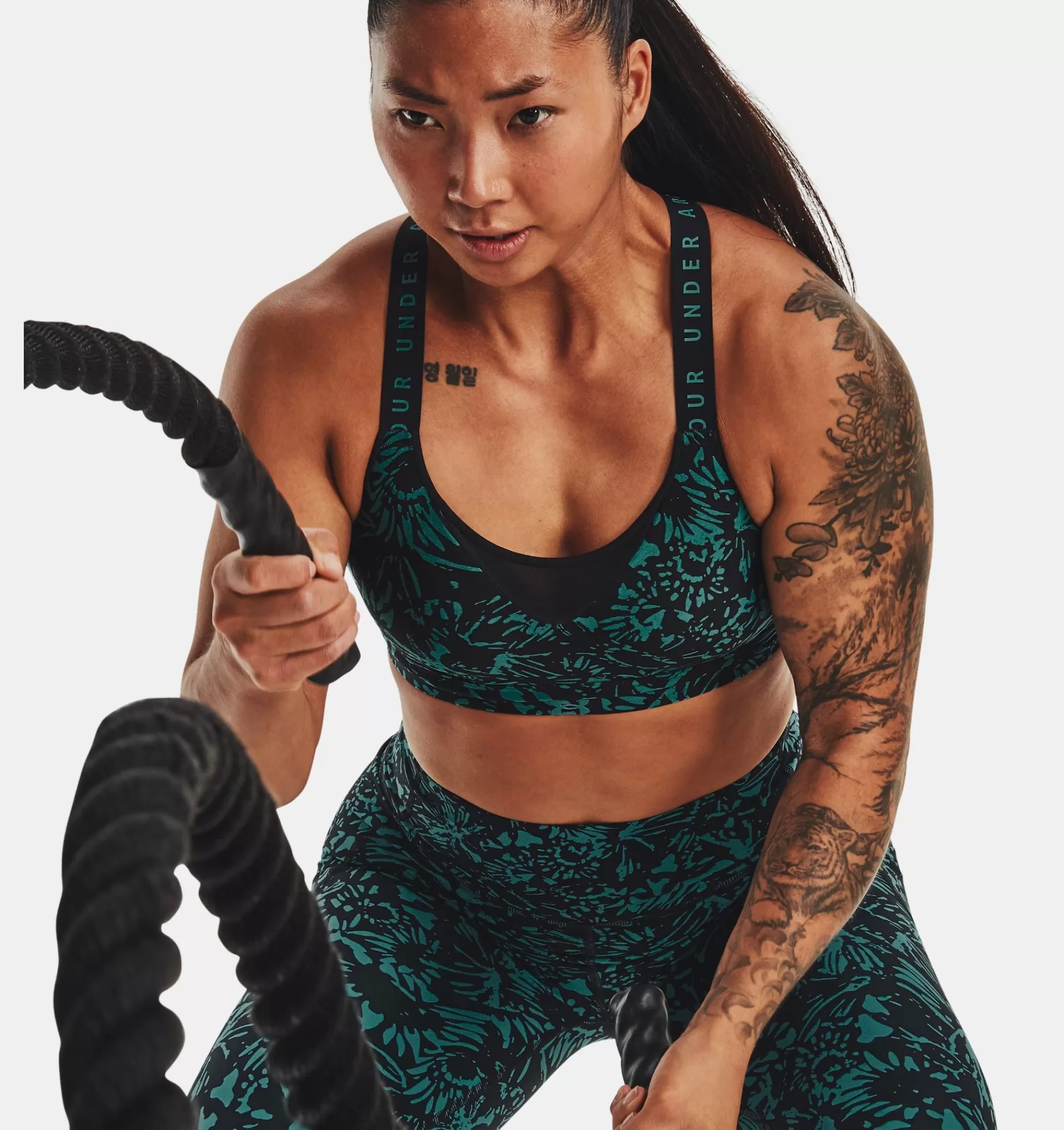 Femmes Under Armour Soutiens-Gorge De Sport<Brassiere De Sport Imprimee A Maintien Superieur Uainfinity Pour Femme