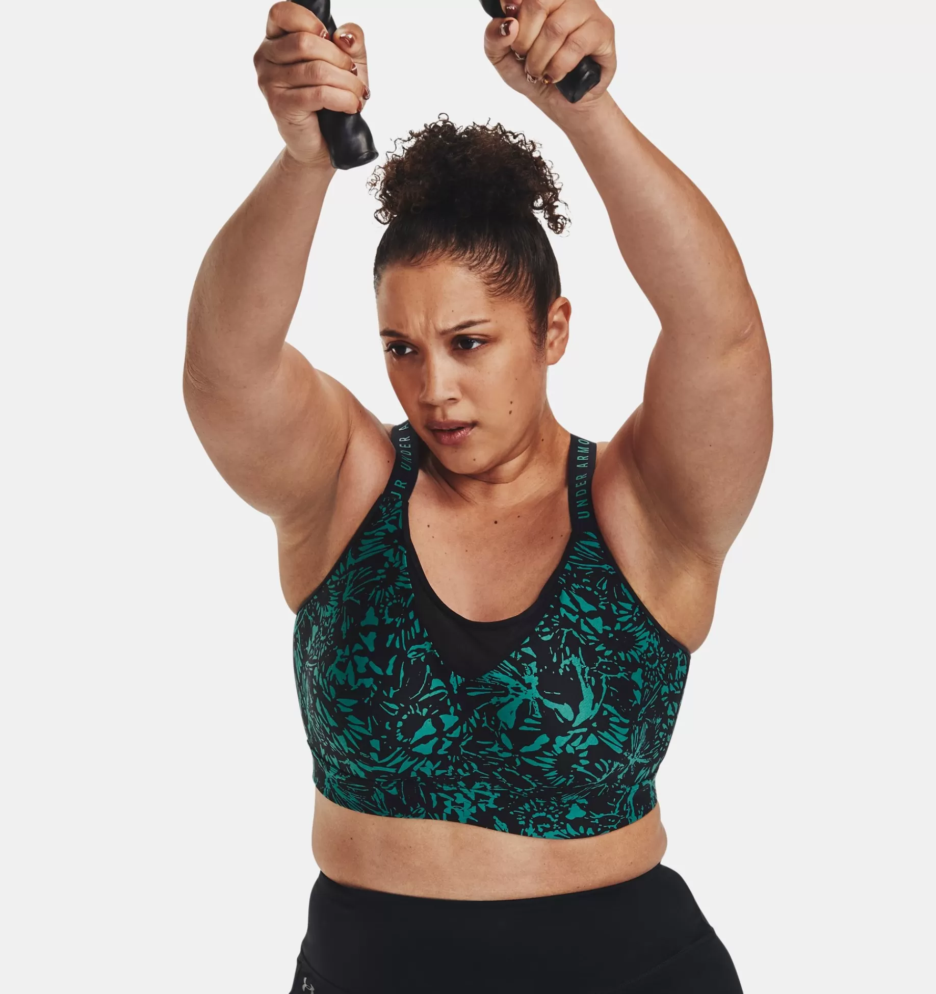 Femmes Under Armour Soutiens-Gorge De Sport<Brassiere De Sport Imprimee A Maintien Superieur Uainfinity Pour Femme