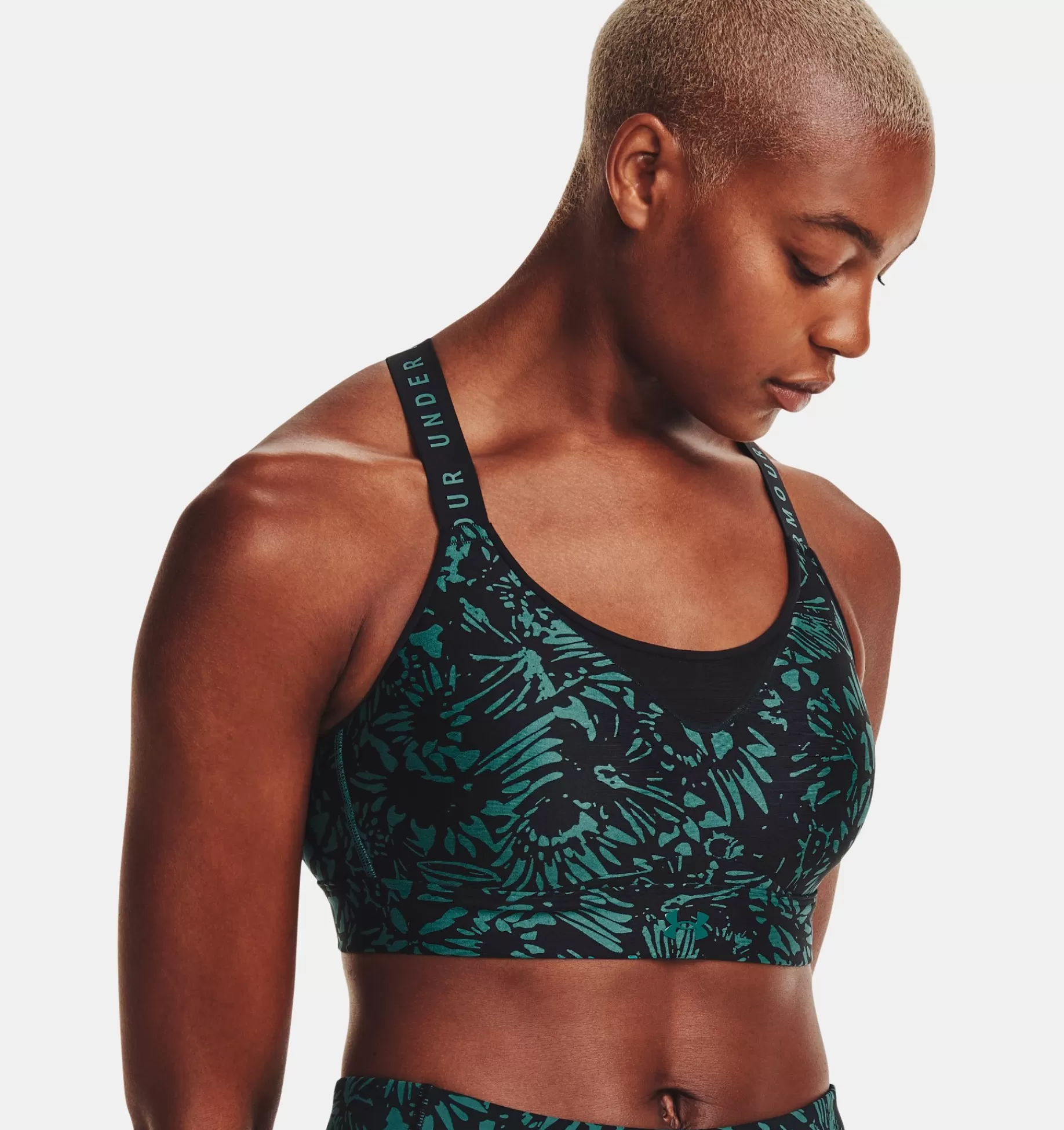 Femmes Under Armour Soutiens-Gorge De Sport<Brassiere De Sport Imprimee A Maintien Superieur Uainfinity Pour Femme