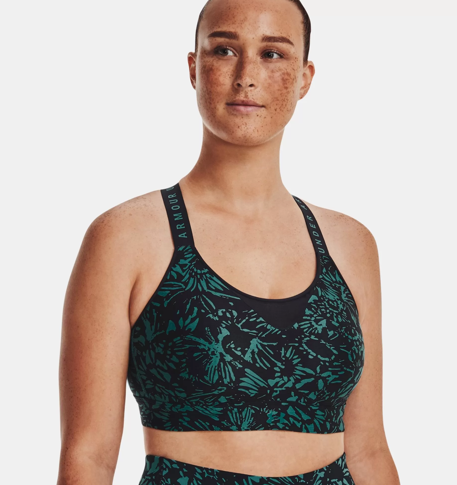 Femmes Under Armour Soutiens-Gorge De Sport<Brassiere De Sport Imprimee A Maintien Superieur Uainfinity Pour Femme