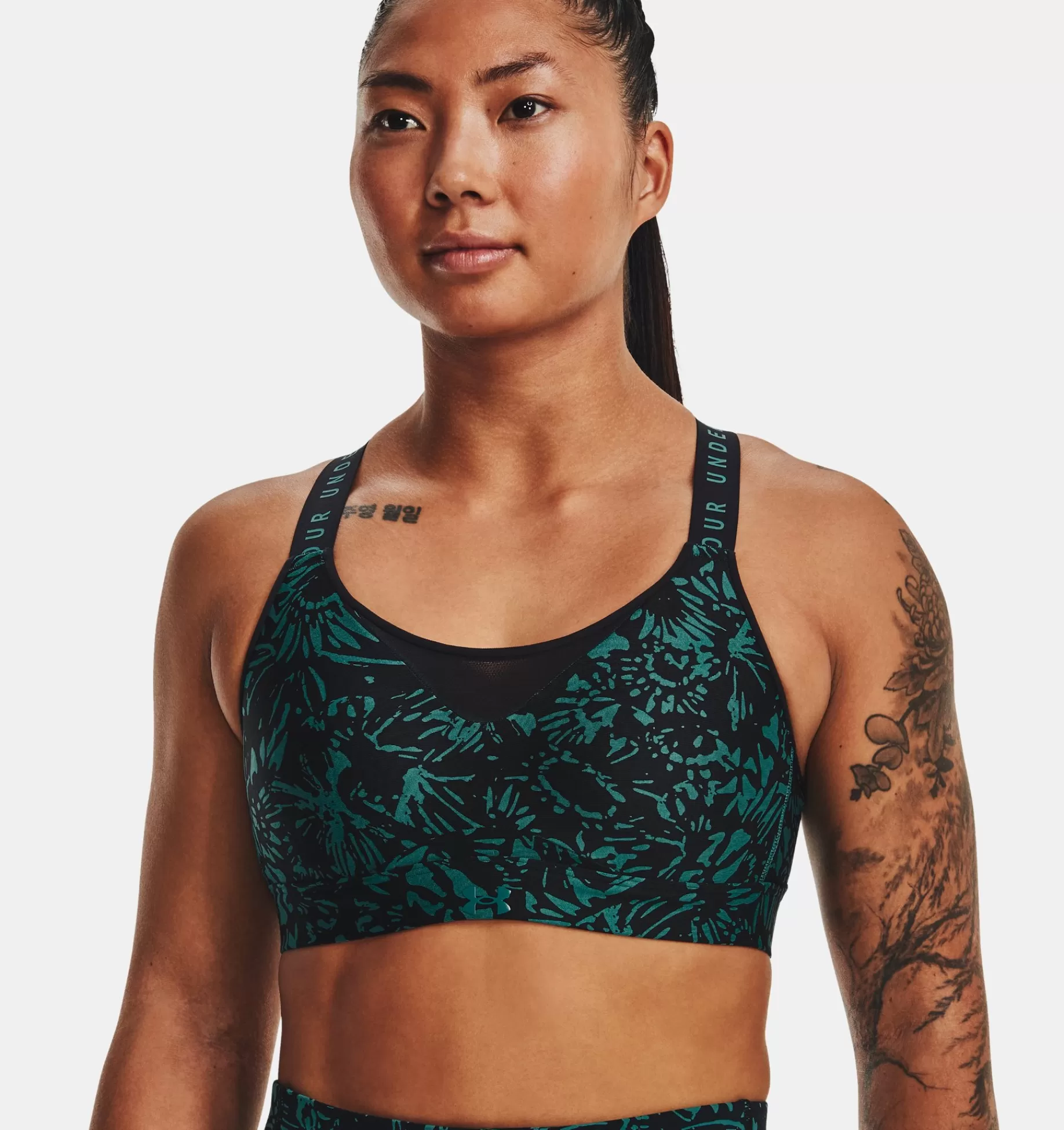Femmes Under Armour Soutiens-Gorge De Sport<Brassiere De Sport Imprimee A Maintien Superieur Uainfinity Pour Femme