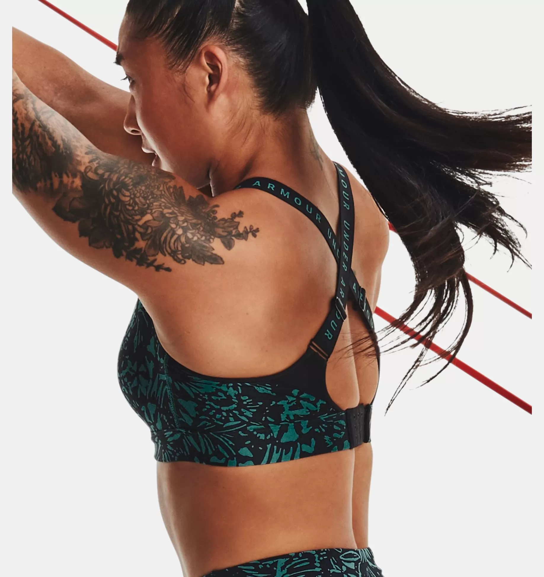 Femmes Under Armour Soutiens-Gorge De Sport<Brassiere De Sport Imprimee A Maintien Superieur Uainfinity Pour Femme