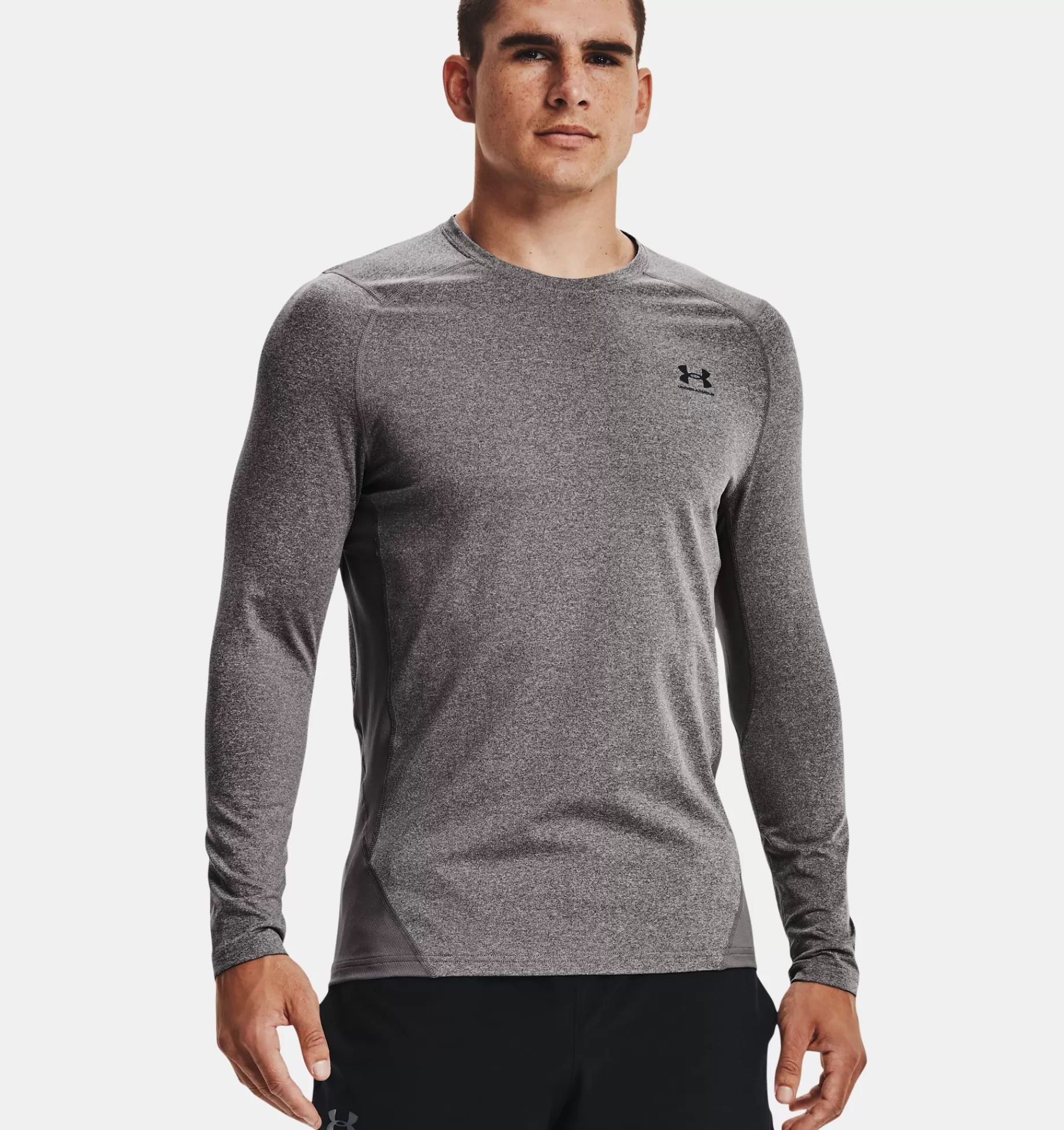 Hommes Under Armour Hauts<Haut A Col Ras Du Cou Ajuste Coldgear® Pour Homme