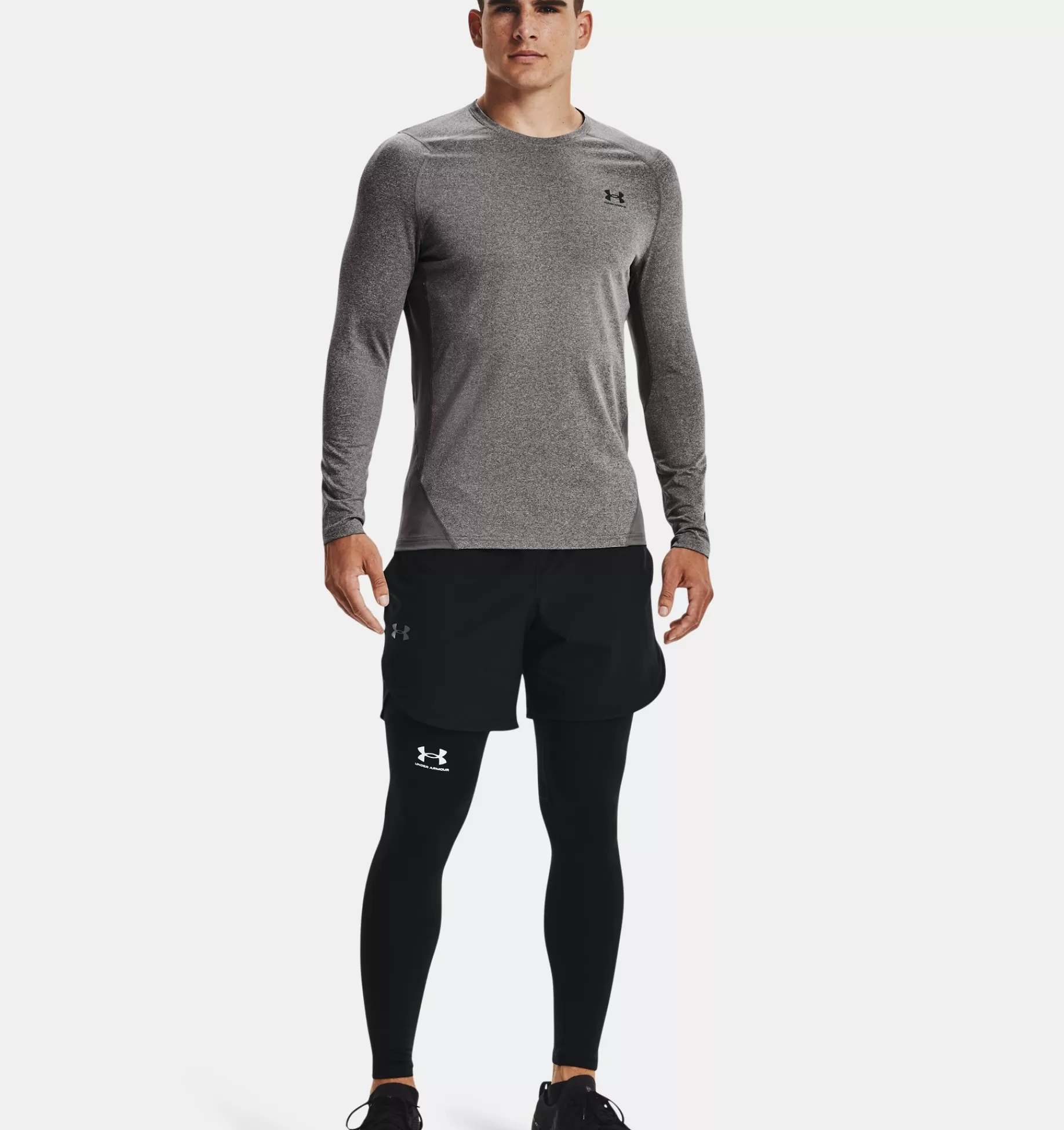 Hommes Under Armour Hauts<Haut A Col Ras Du Cou Ajuste Coldgear® Pour Homme