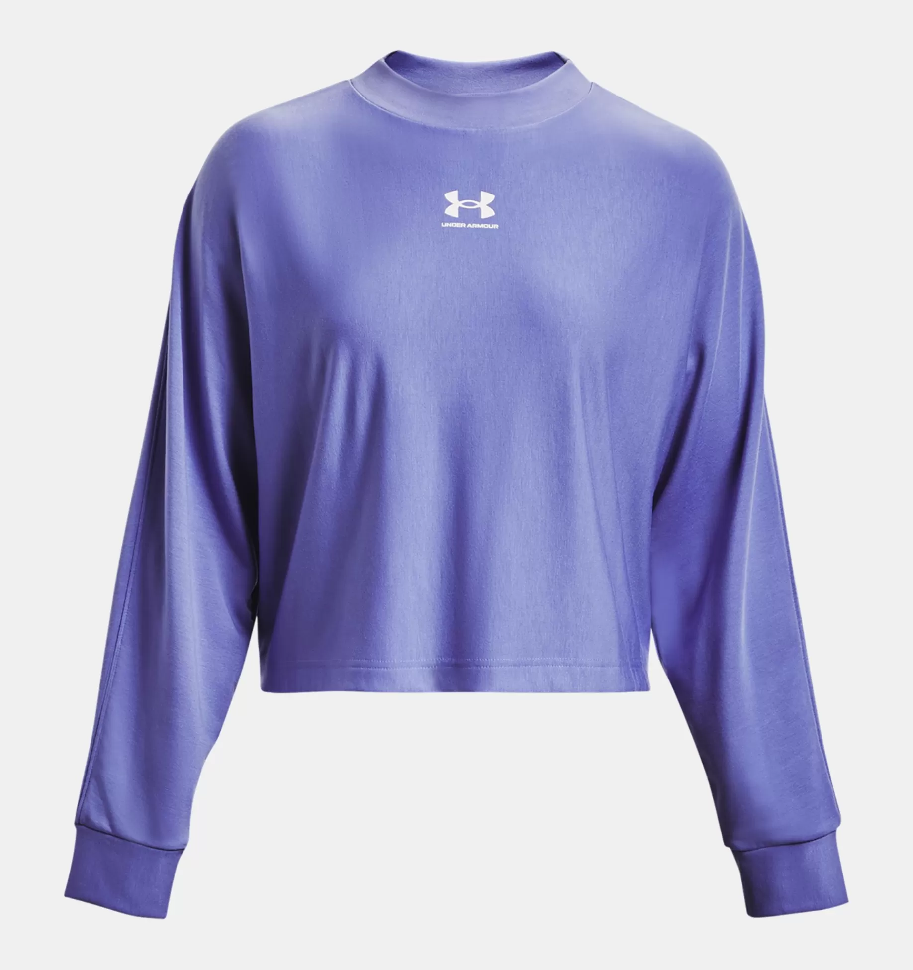 Femmes Under Armour Hauts<Haut A Col Ras Du Cou Oversize Uarival Terry Pour Femme