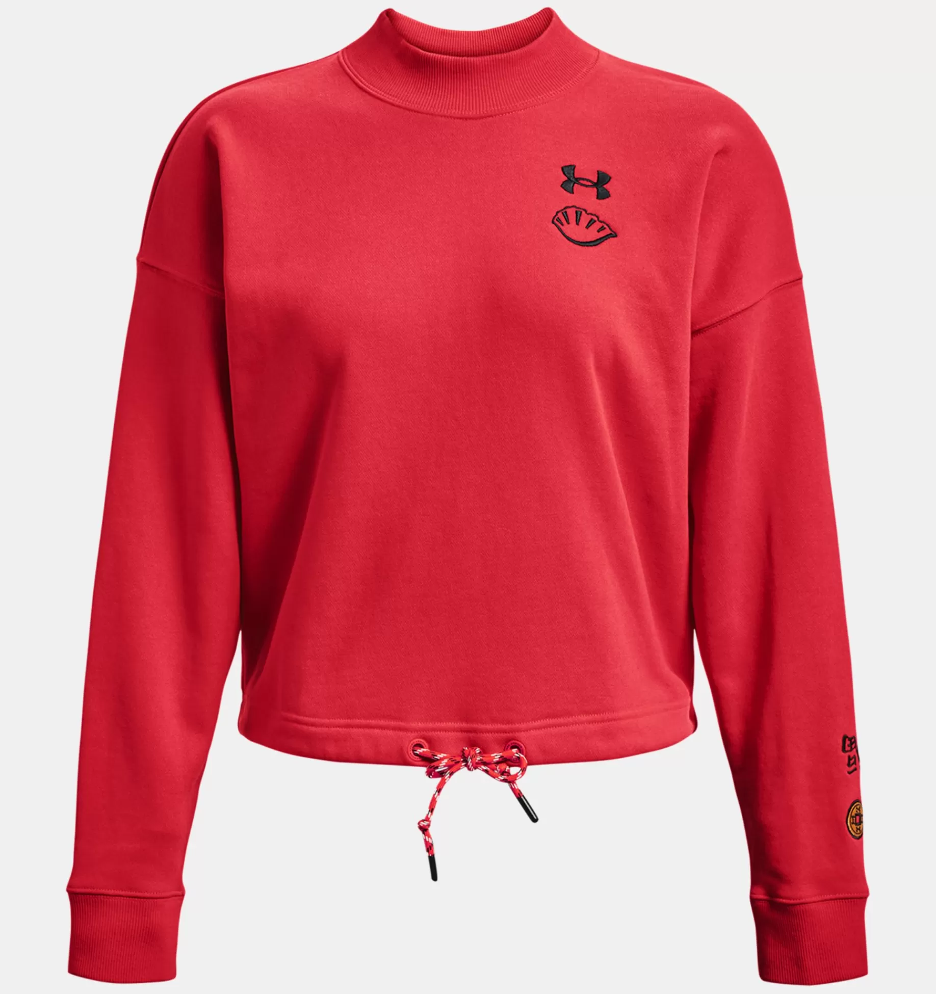 Femmes Under Armour Hauts<Haut A Col Ras Du Cou Ua Terry Pour Femme