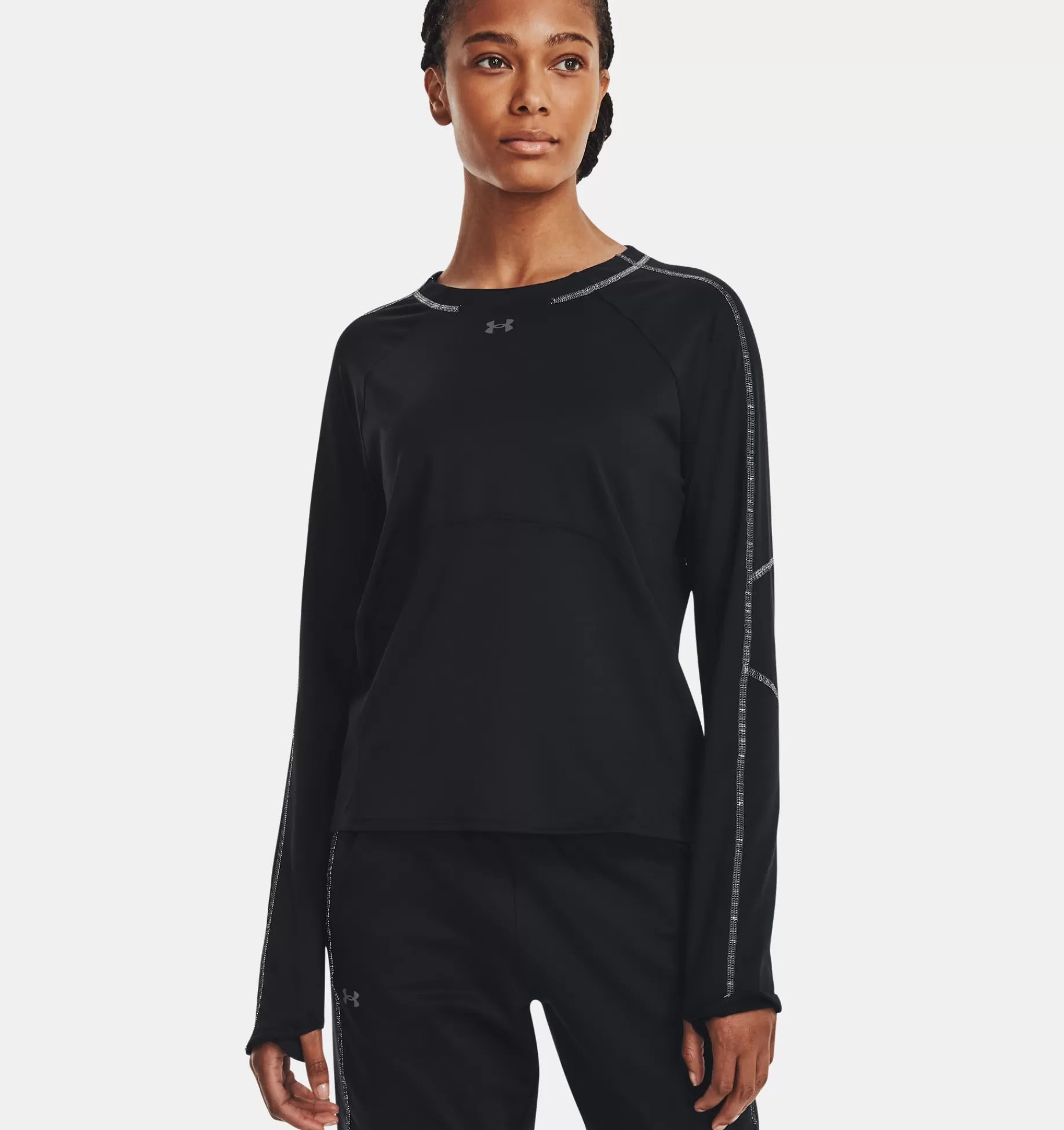 Femmes Under Armour Hauts<Haut A Col Ras Du Cou Ua Train Cold Weather Pour Femmes