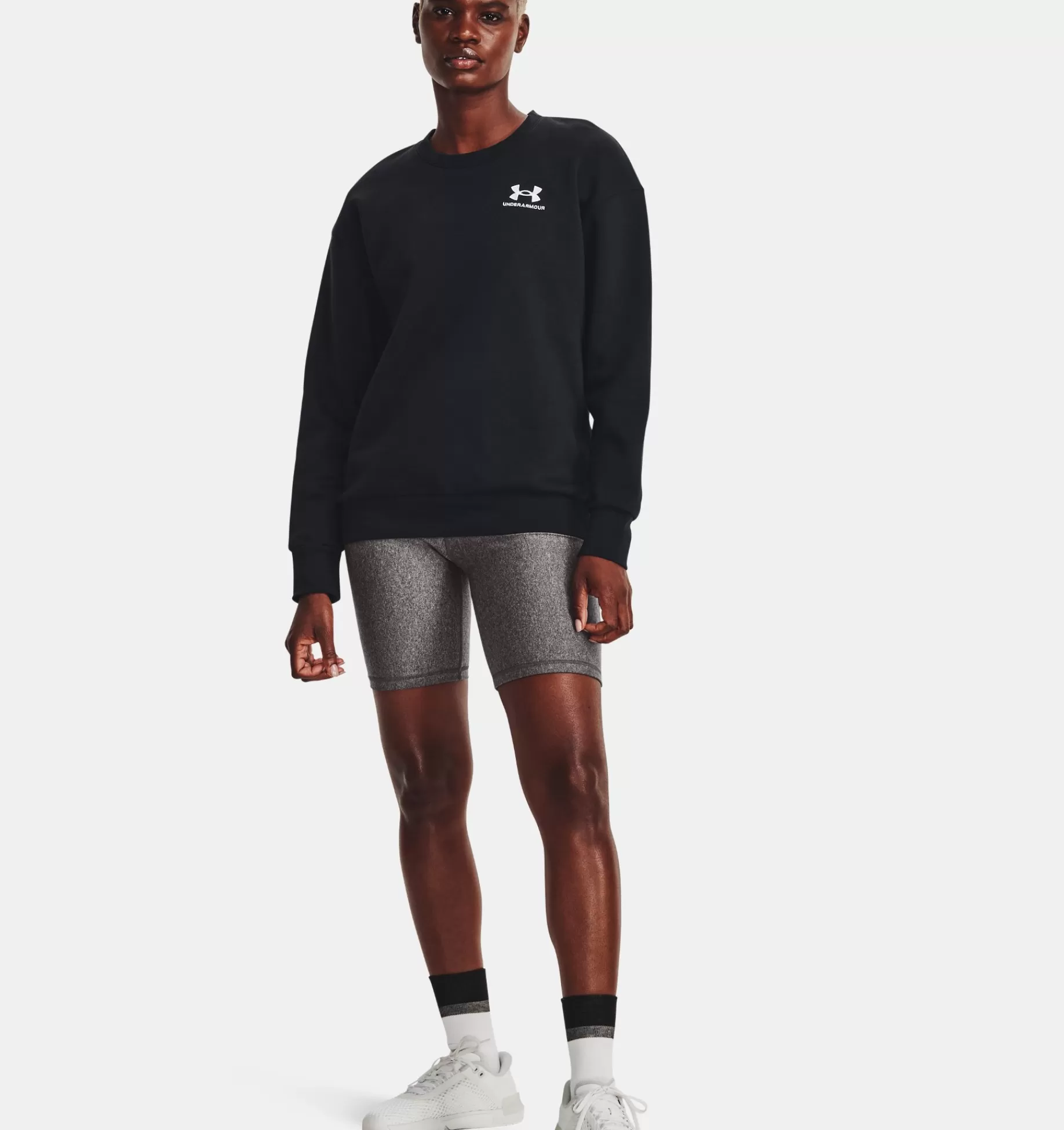 Femmes Under Armour Hauts<Haut A Col Ras Du Cou Uaessential Fleece Pour Femme