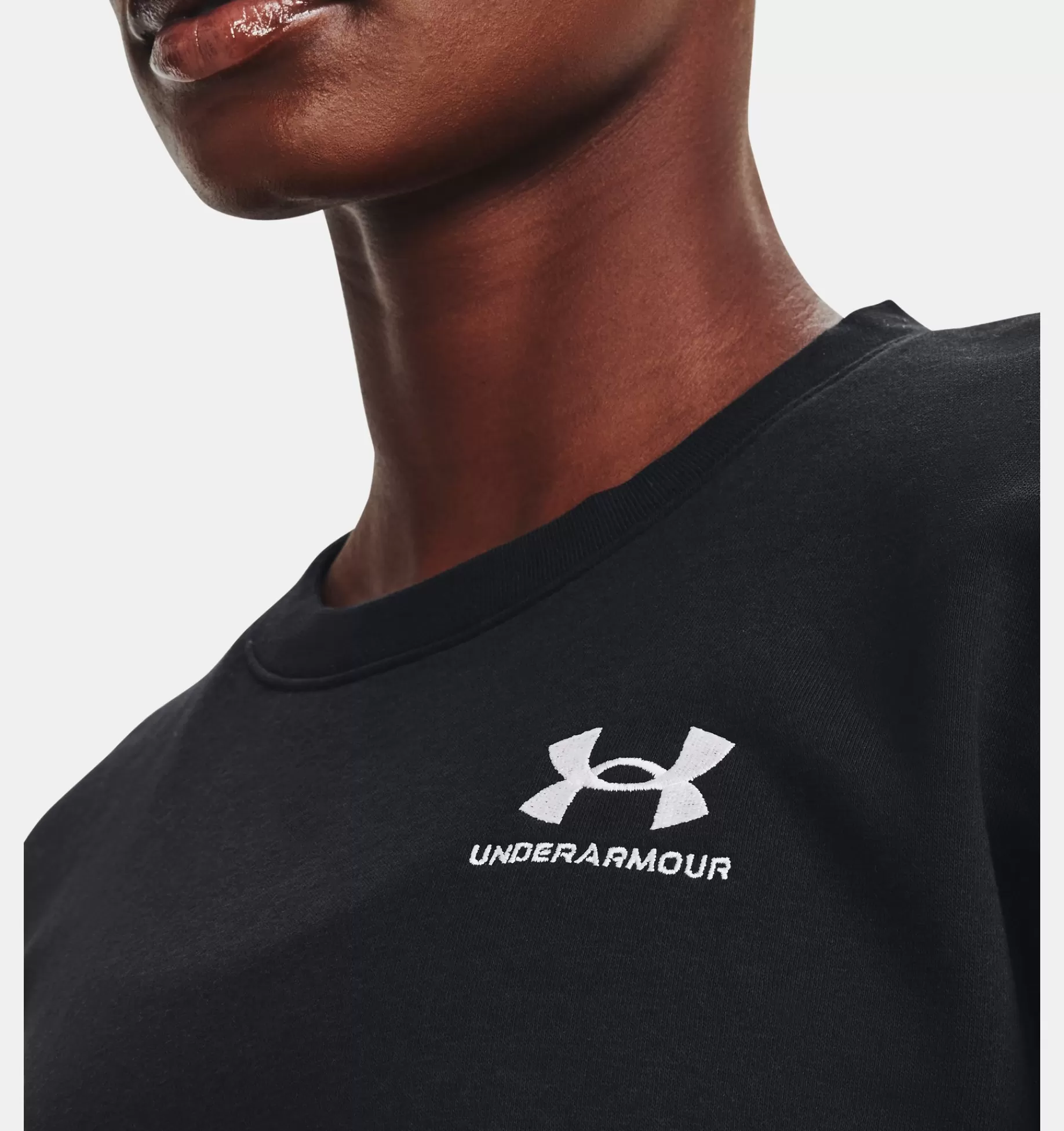 Femmes Under Armour Hauts<Haut A Col Ras Du Cou Uaessential Fleece Pour Femme
