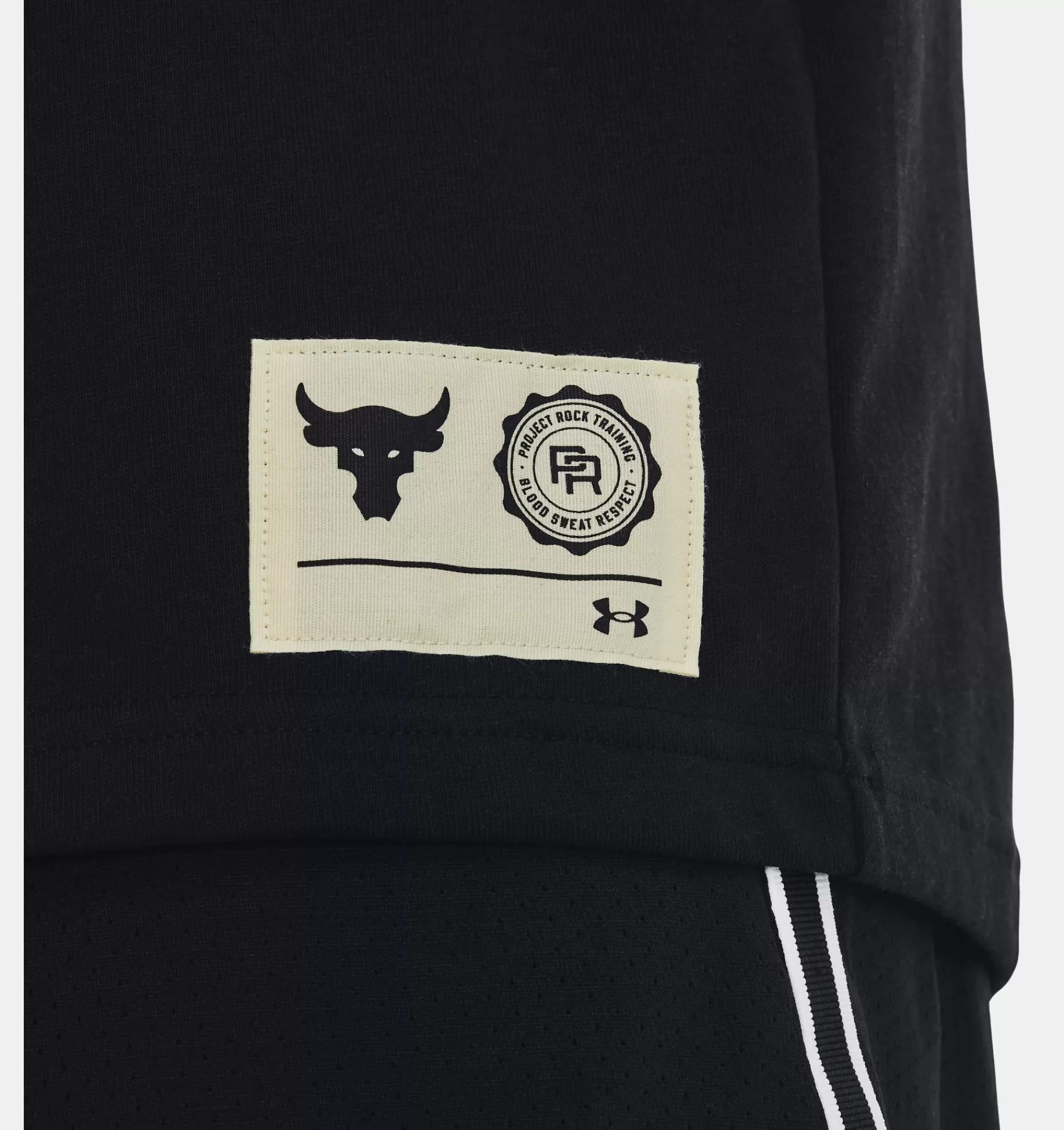 Hommes Under Armour Hauts<Haut A Manches Courtes Project Rock Champion Heavyweight Pour Homme