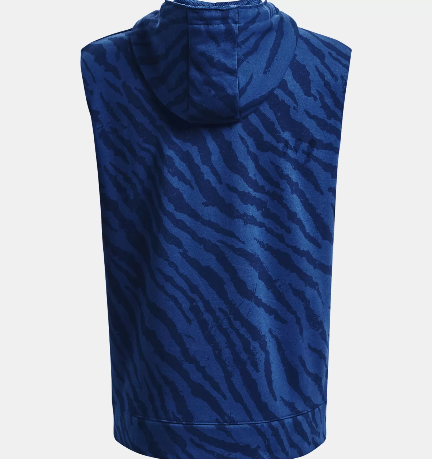 Hommes Under Armour Hauts<Haut Sans Manche Imprime Et Entierement Zippe Project Rock Rival Fleece Pour Homme