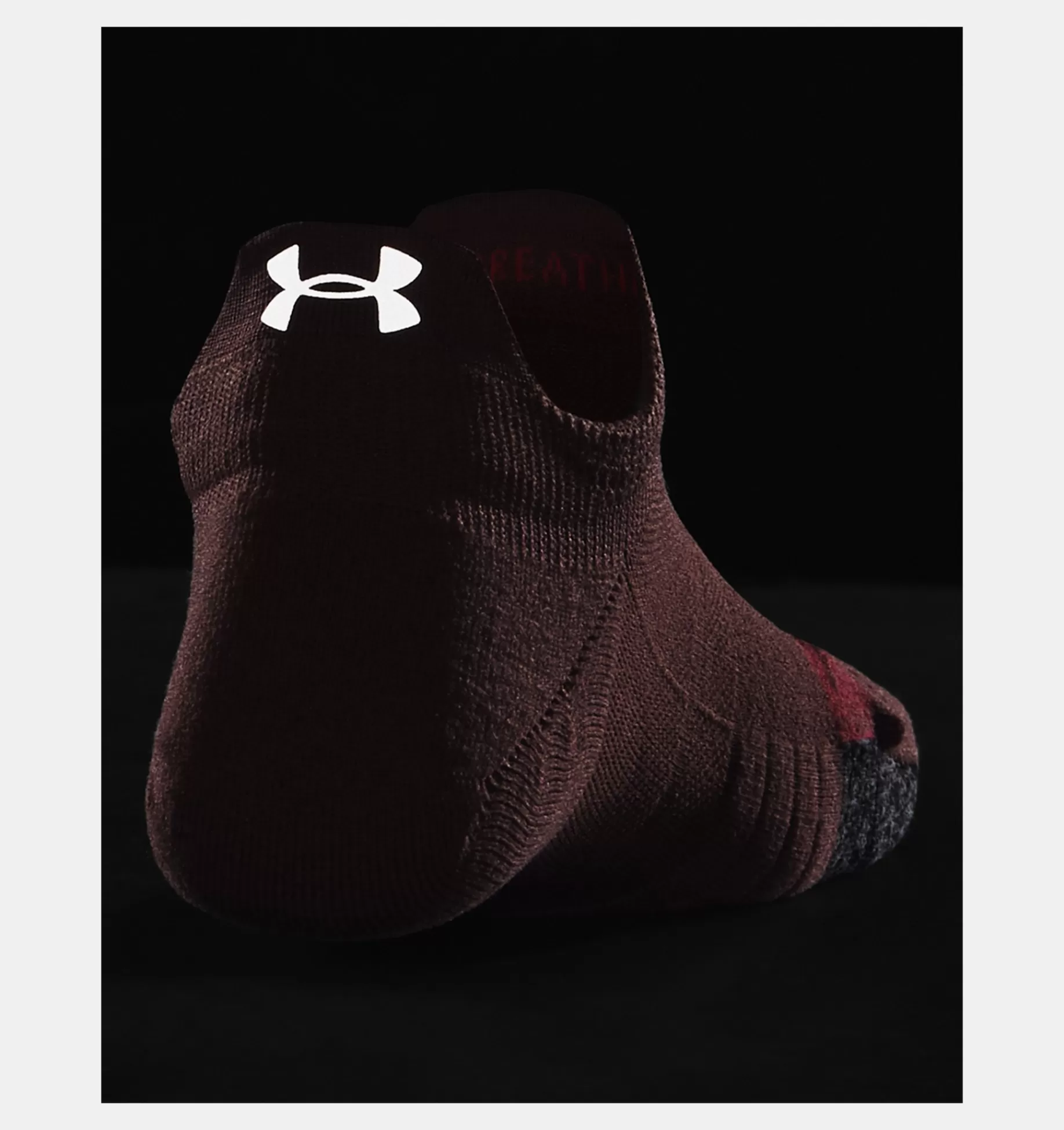 Femmes Under Armour Chaussettes<Lot De 2Paires De Chaussettes Invisibles Ua Breathe Tab Pour Femme