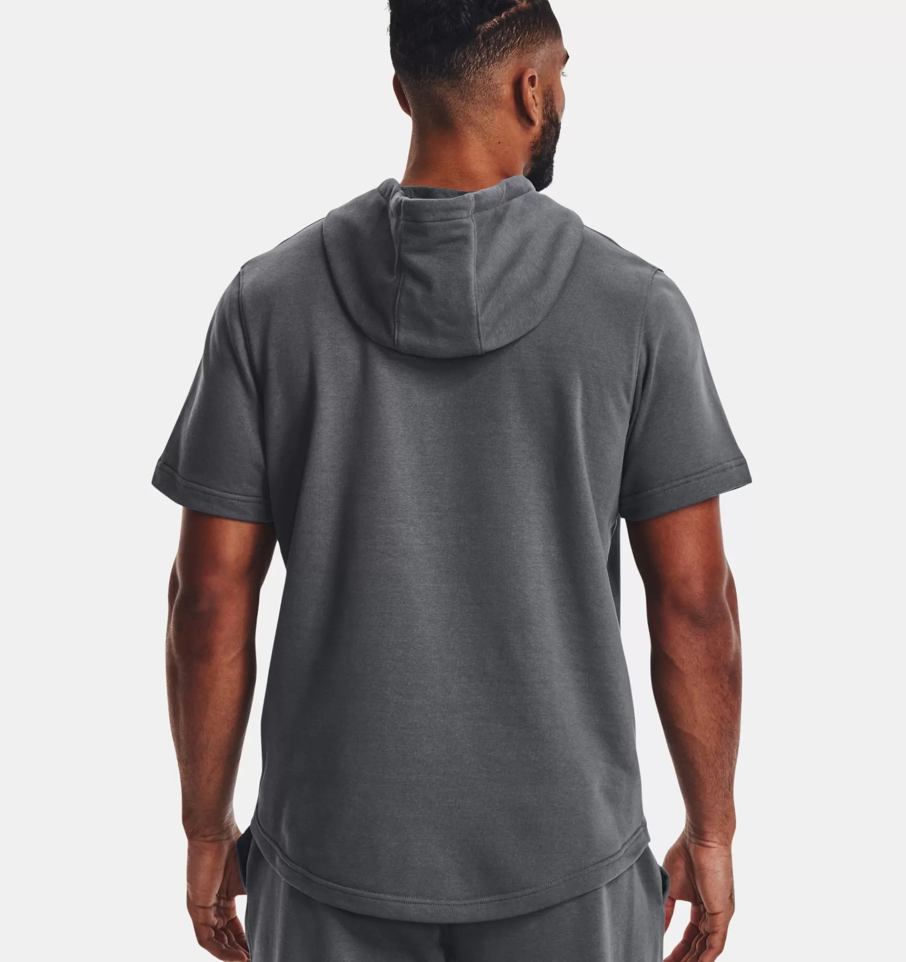 Hommes Under Armour Hauts<Sweat A Capuche Et Manches Courtes Project Rock Terry Pour Homme
