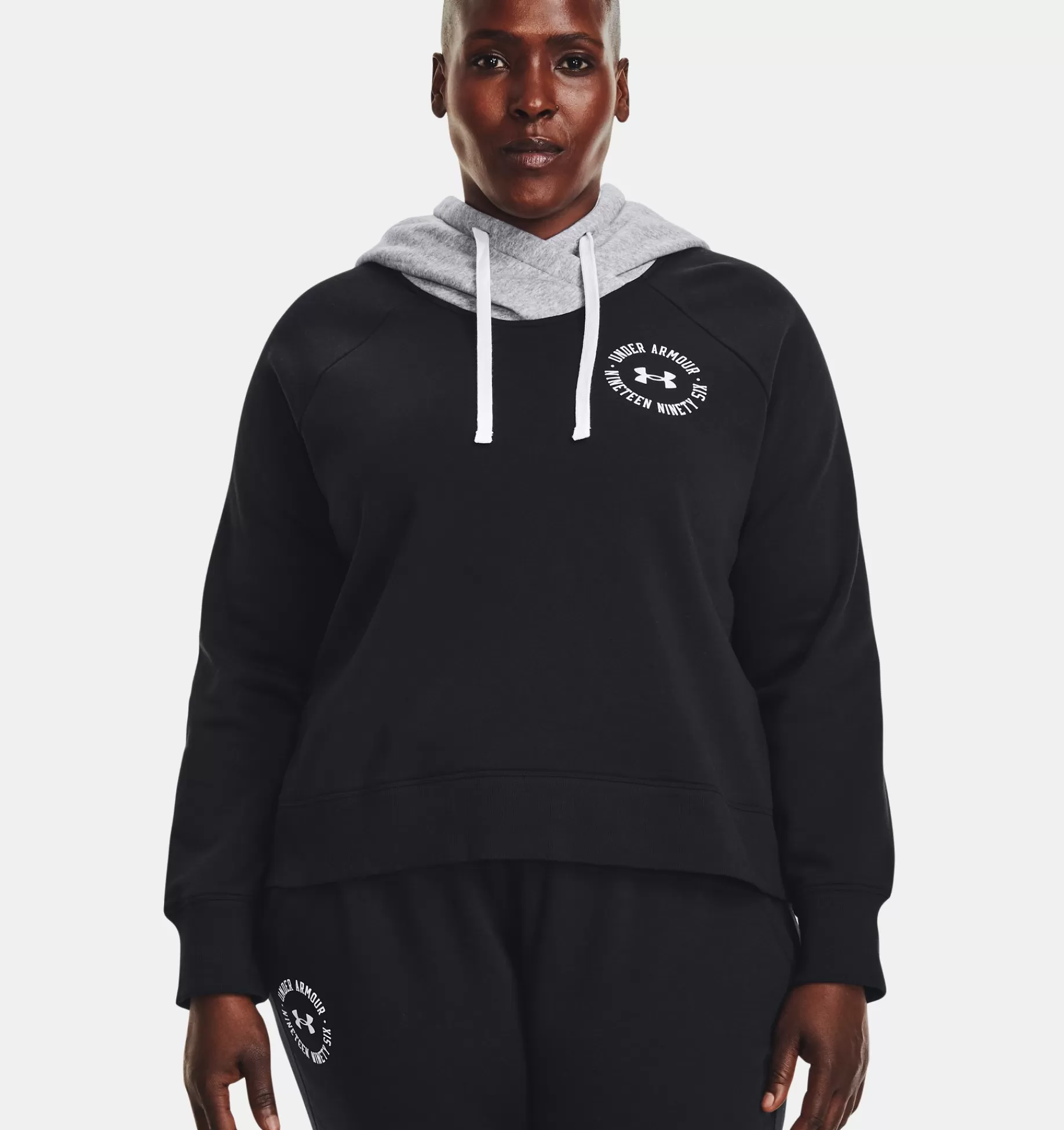 Femmes Under Armour Hauts<Sweat A Capuche Uarival Fleece Colorblock Pour Femmes