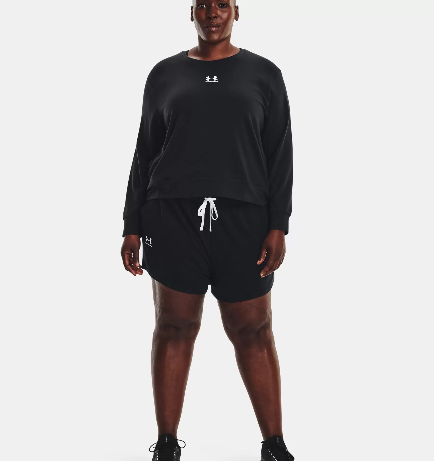 Femmes Under Armour Hauts<Sweat A Col Ras Du Cou Ua Rival Terry Pour Femme