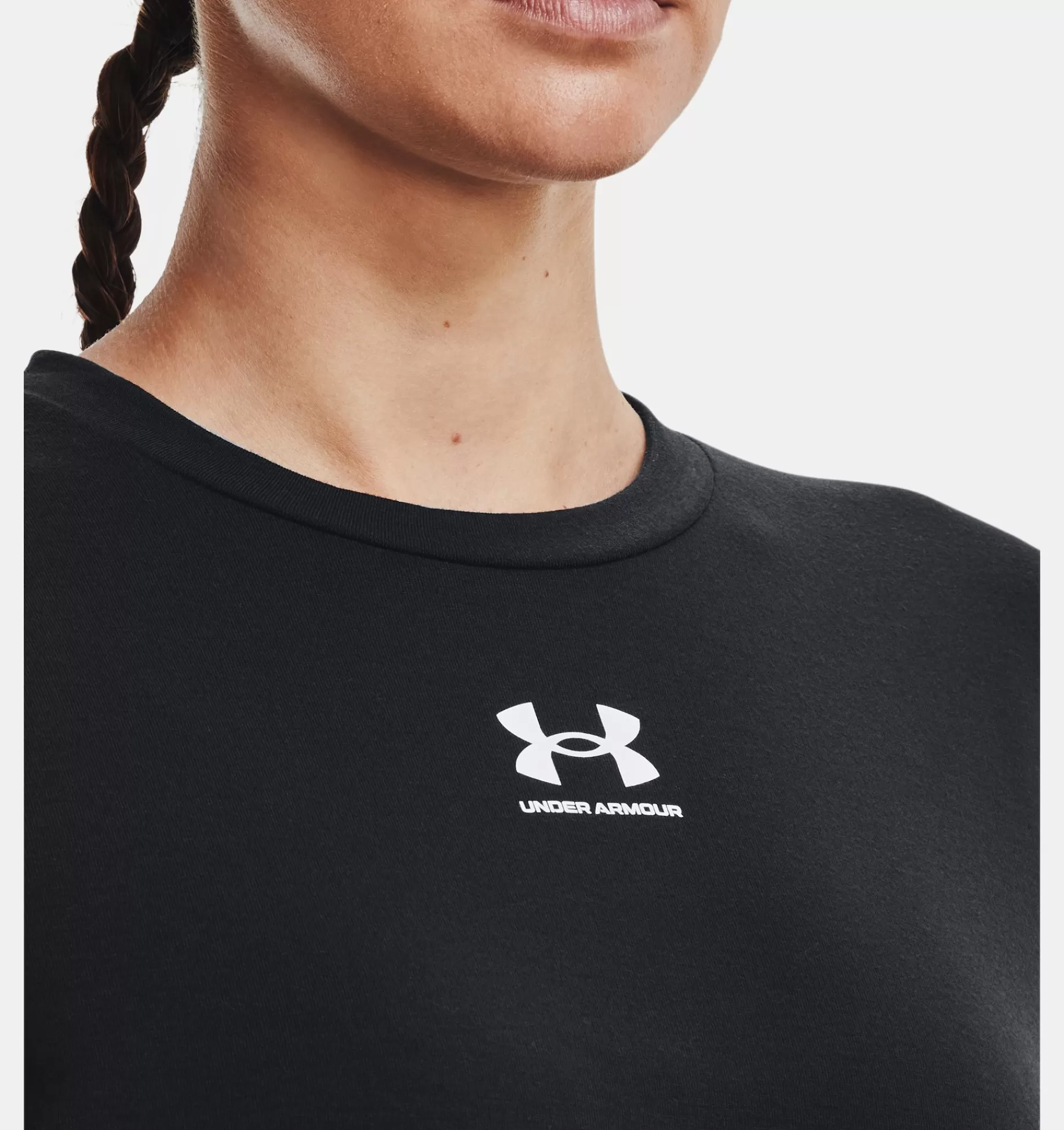 Femmes Under Armour Hauts<Sweat A Col Ras Du Cou Ua Rival Terry Pour Femme