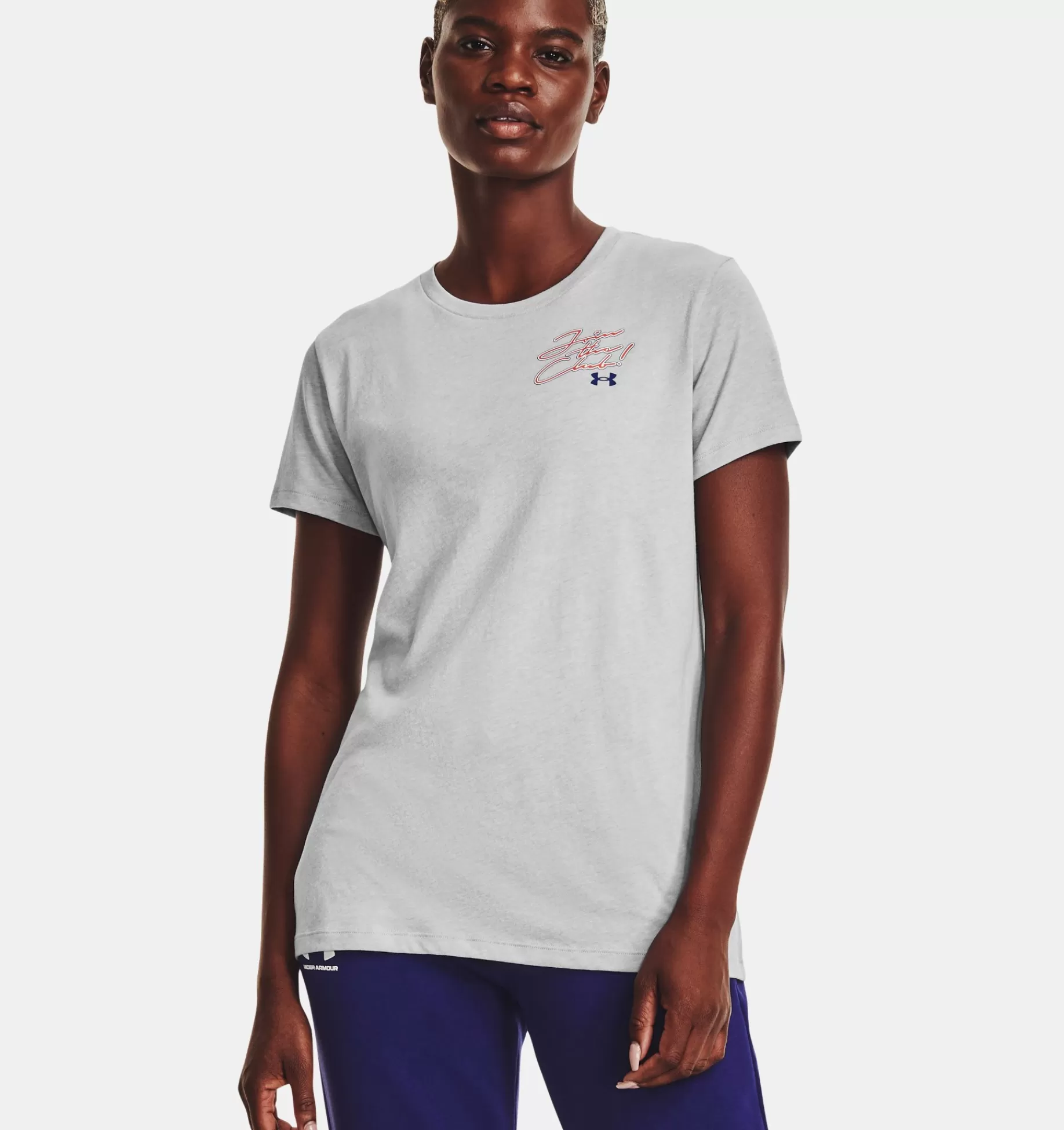 Femmes Under Armour Hauts<T-Shirt A Manches Courtes Ua Join The Club Pour Femme