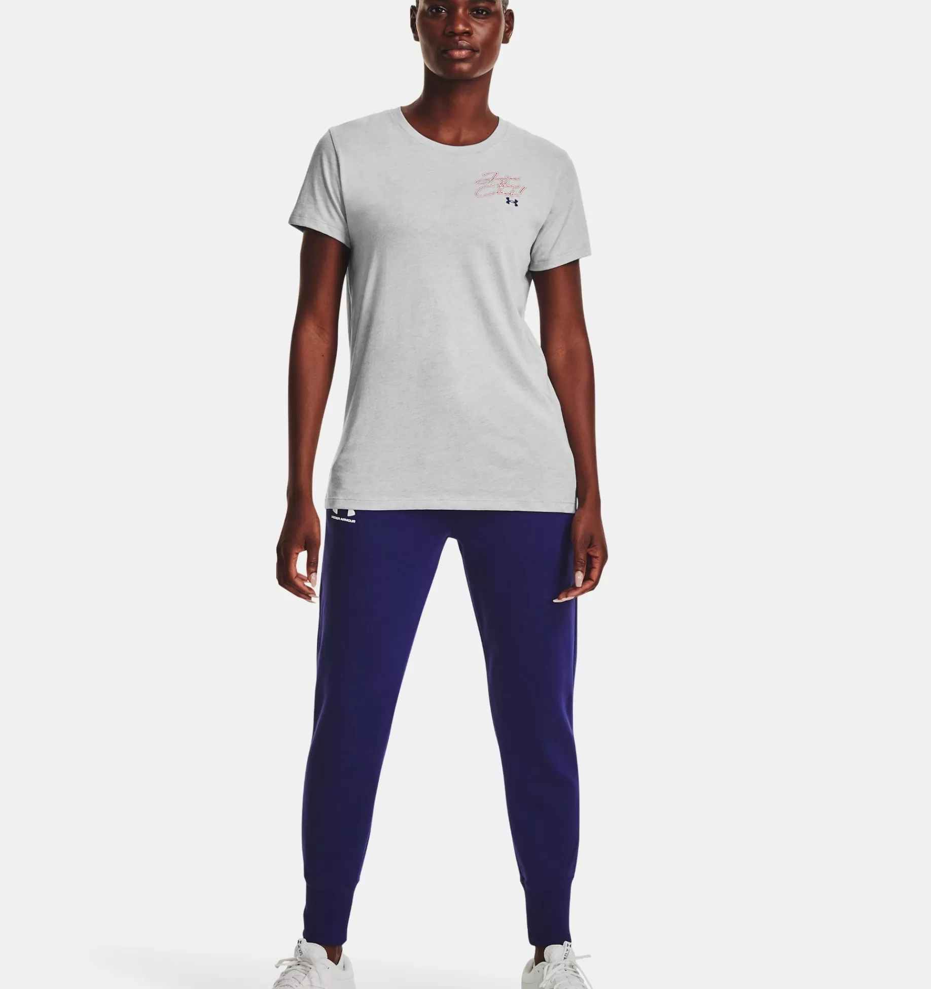Femmes Under Armour Hauts<T-Shirt A Manches Courtes Ua Join The Club Pour Femme
