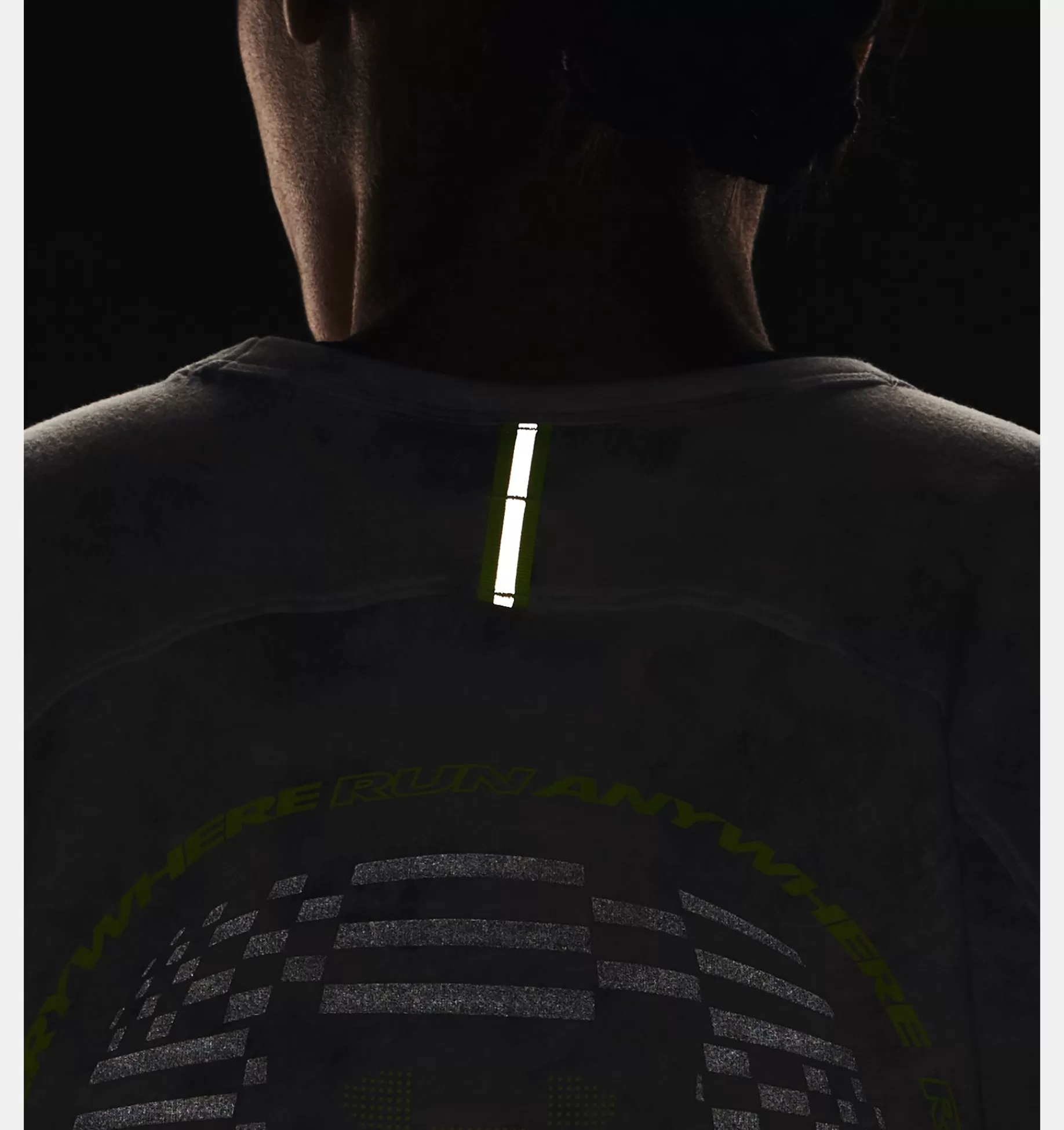 Femmes Under Armour Hauts<T-Shirt A Manches Courtes Ua Run Anywhere Graphic Pour Femme