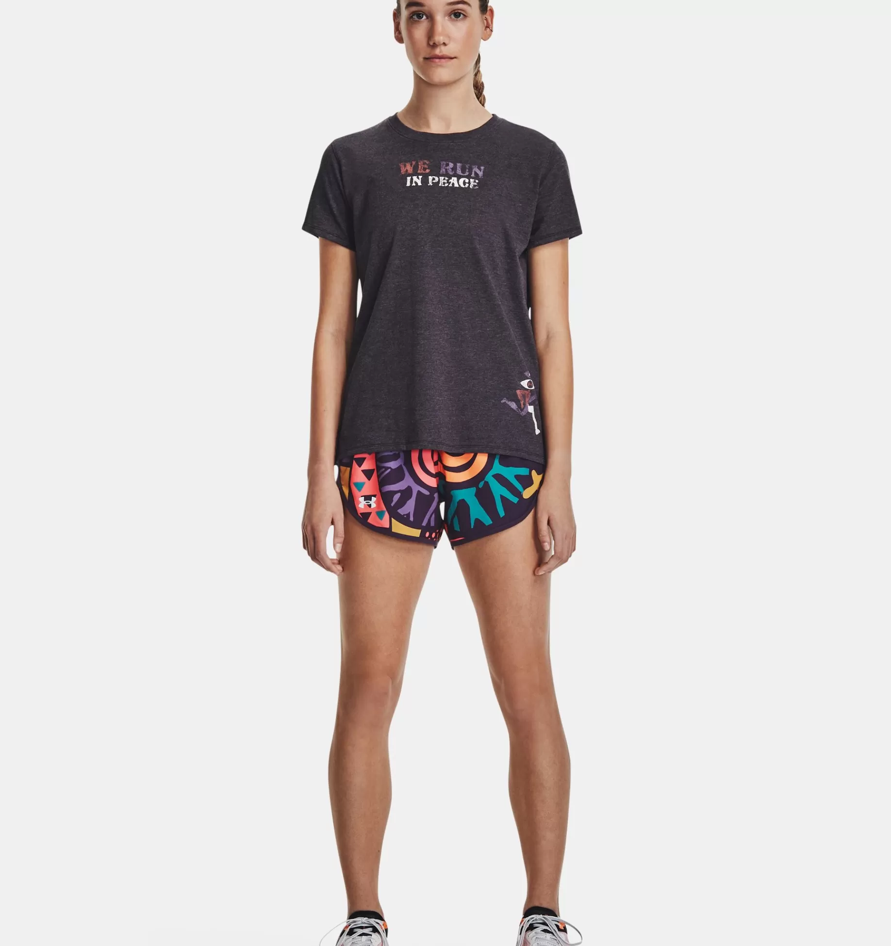 Femmes Under Armour Hauts<T-Shirt A Manches Courtes Ua Run In Peace Pour Femme