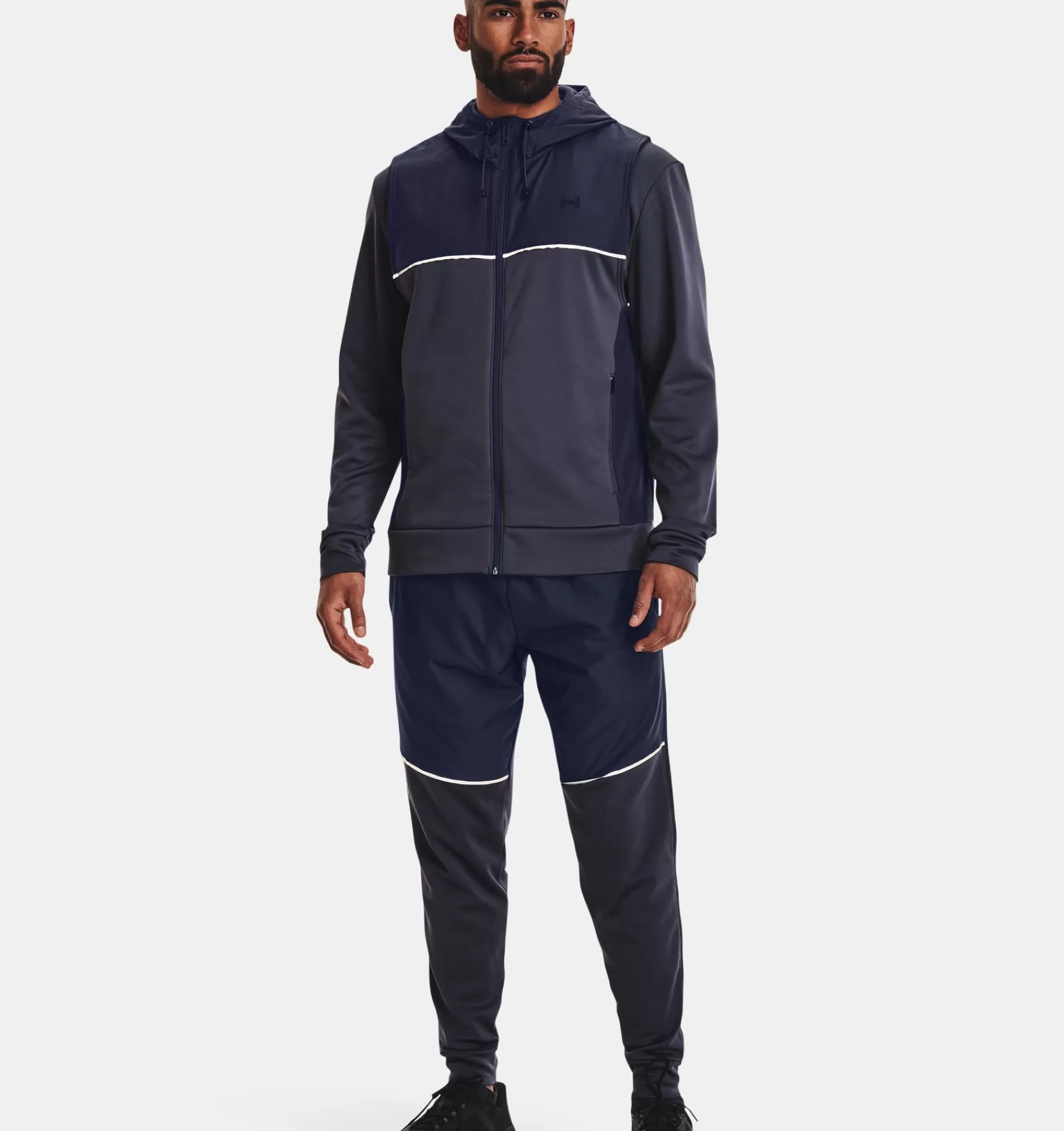 Hommes Under Armour Hauts<Veste Sans Manches A Capuche Armour® Fleece Storm Pour Hommes
