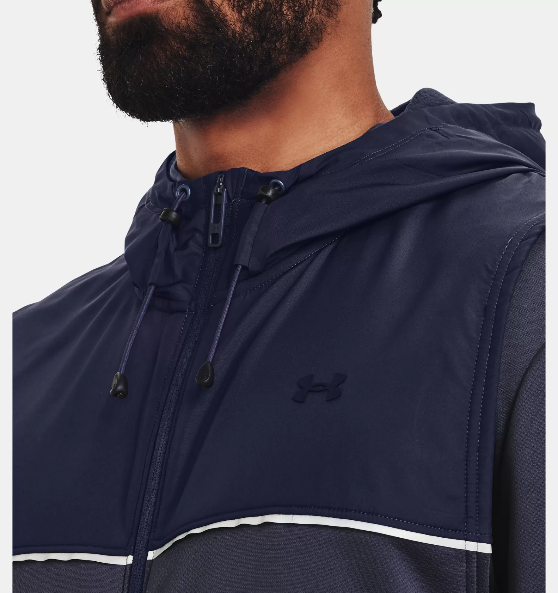 Hommes Under Armour Hauts<Veste Sans Manches A Capuche Armour® Fleece Storm Pour Hommes