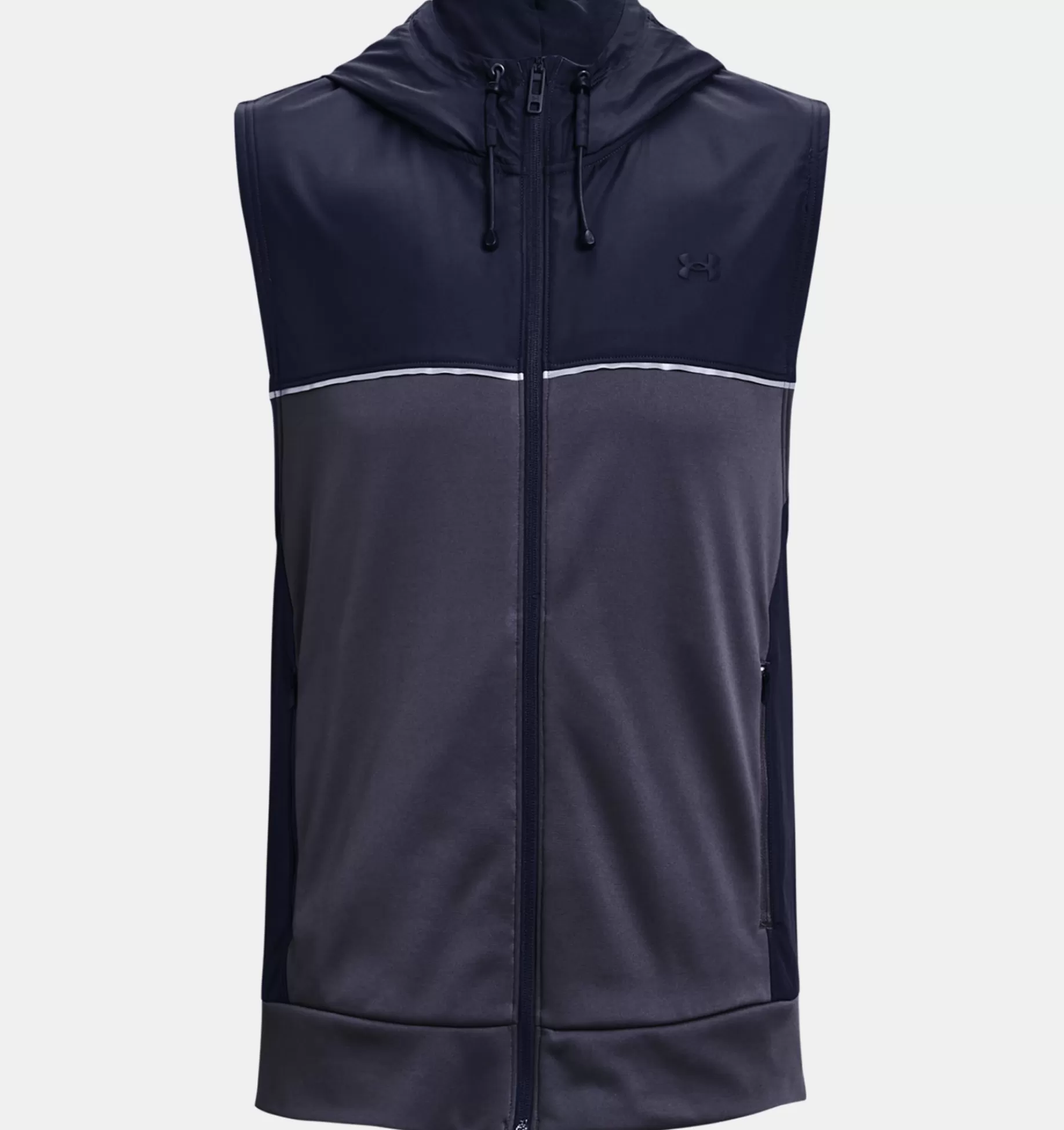 Hommes Under Armour Hauts<Veste Sans Manches A Capuche Armour® Fleece Storm Pour Hommes